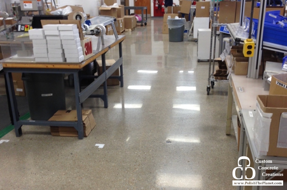 Why Polished Concrete Works So Well in Manufacturing Facilities