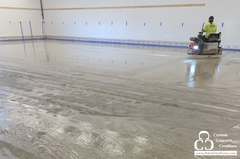 The Most Important Part of a Polished Concrete Floor Happens Before the Shine