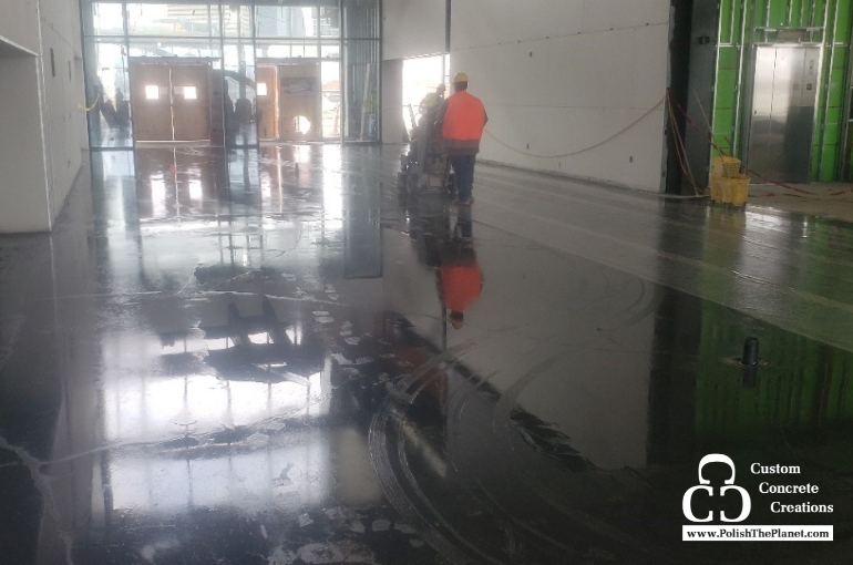 Spring cleaning your concrete floor