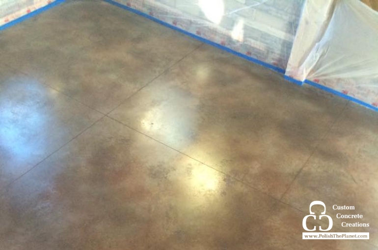 The basics of concrete staining