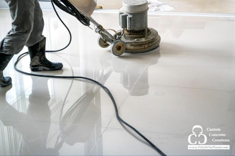 Polished concrete: what it is and how it can benefit your business