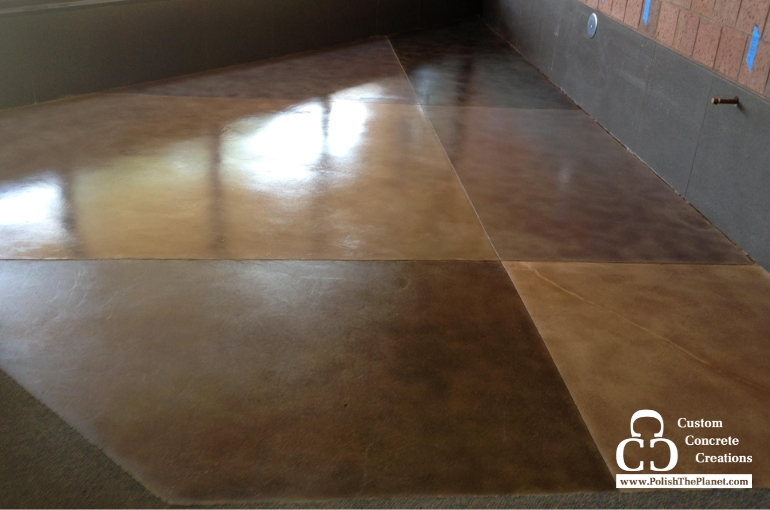 Different types of decorative concrete finishes