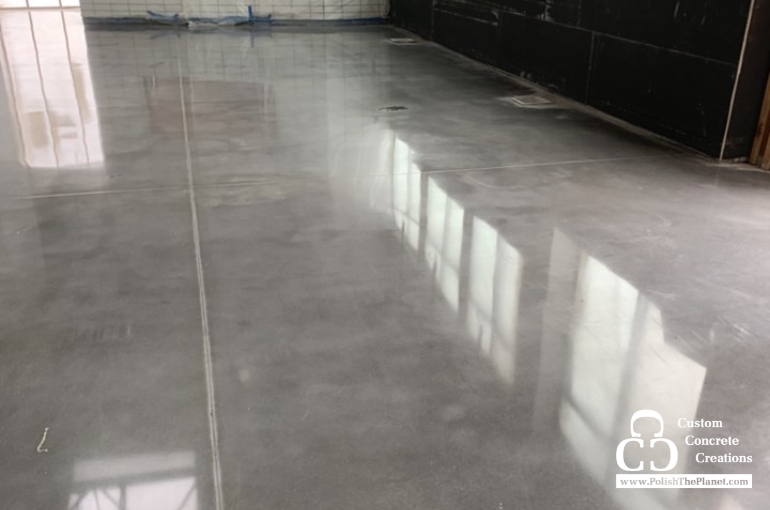 Financial benefits of polished concrete