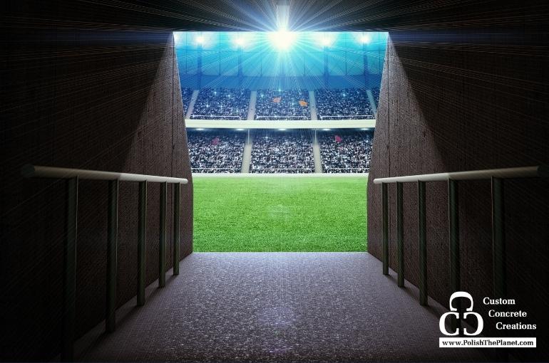 UPDATE: Polished Concrete in Stadiums