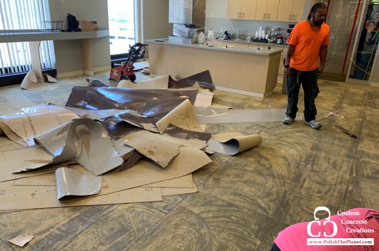 Flooring Removal 101: What Happens Before Your New Concrete Finish