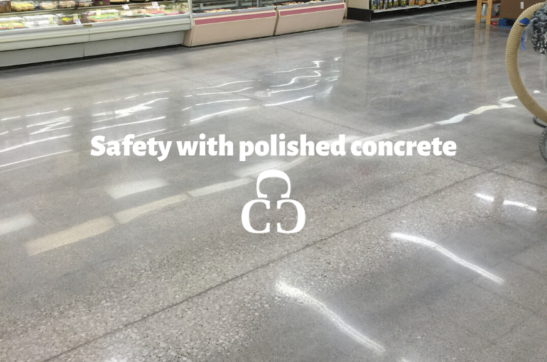 Safety with polished concrete