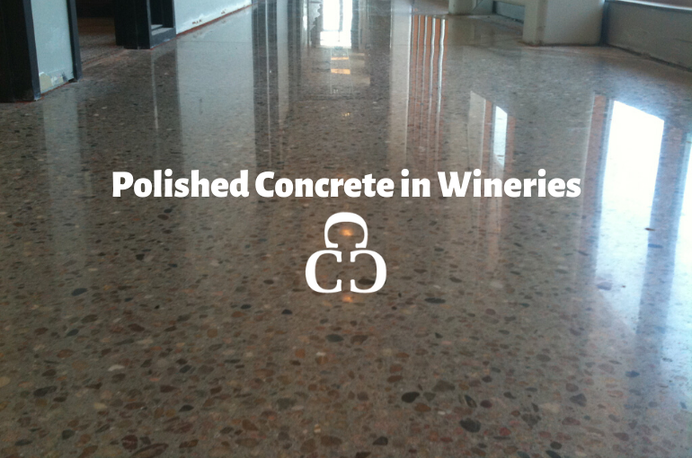 Polished Concrete in Wineries