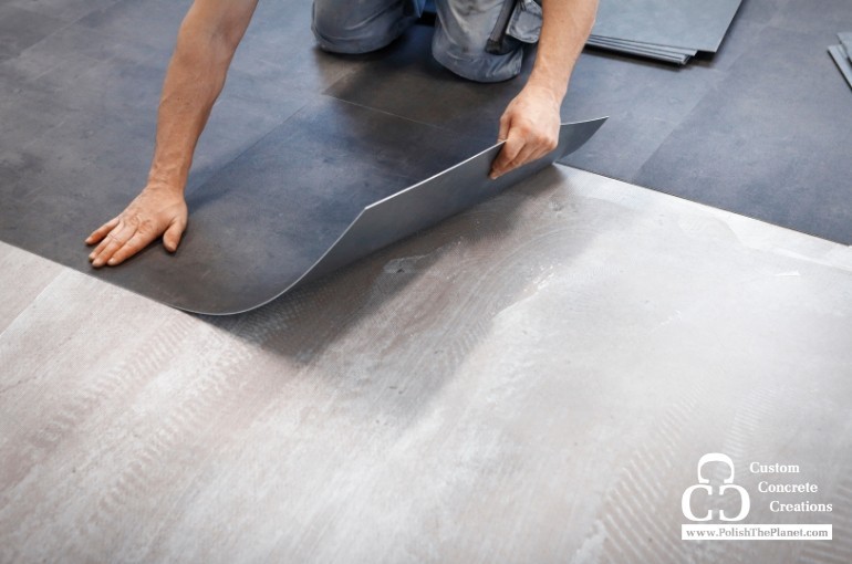 Concrete vs. vinyl