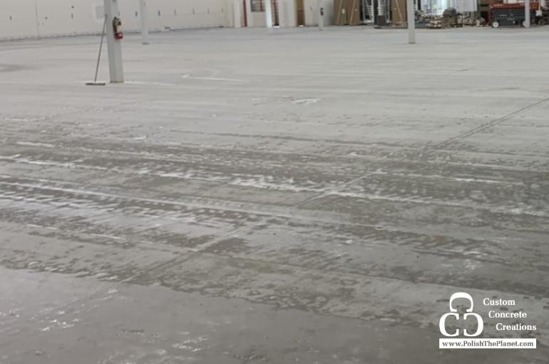 How to repair small cracks and holes in concrete floors