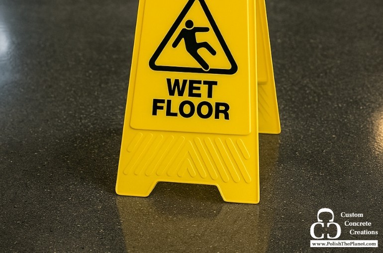 Fall & Winter Ready Floors: Concrete Solutions for Salt, Slush, and Mud