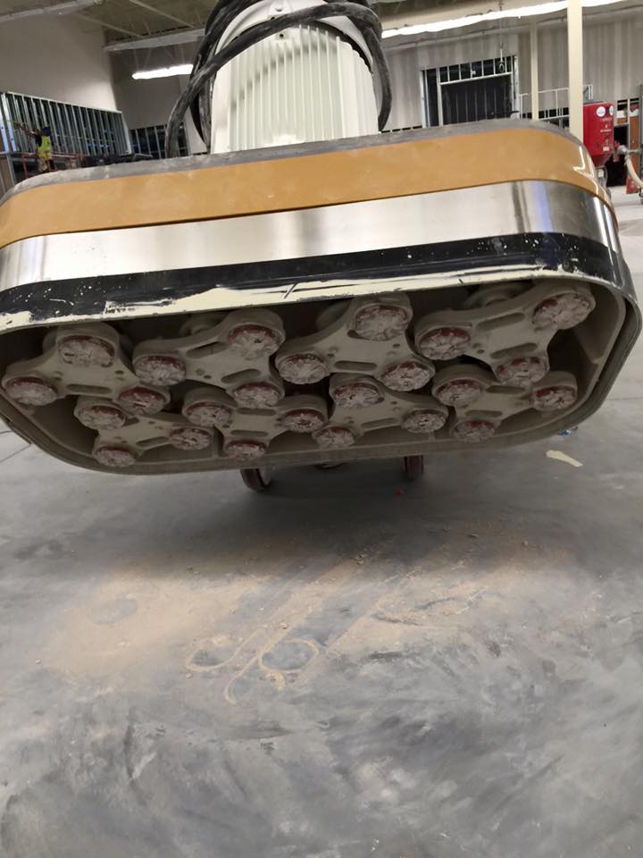 Rotary concrete deals grinder